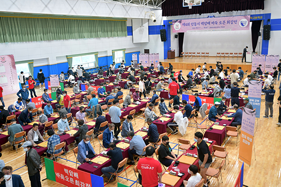 안동시 백암배 바둑 오픈 최강전, 17일 막 올라